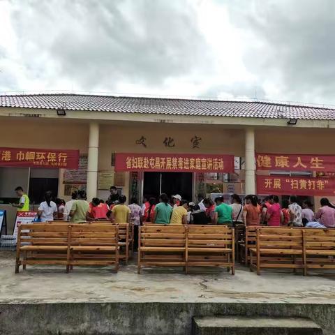 屯昌县妇联联合海南省妇联开展“禁毒宣传教育进家庭宣讲”及“禁塑·垃圾分类”主题活动