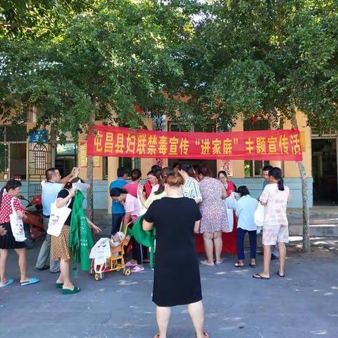 屯昌妇联开展禁毒宣传“进家庭”主题宣传活动