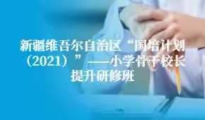 学以致知 思以致高 行以致远——“国培计划”（2021）优秀校园长深度研修班学习