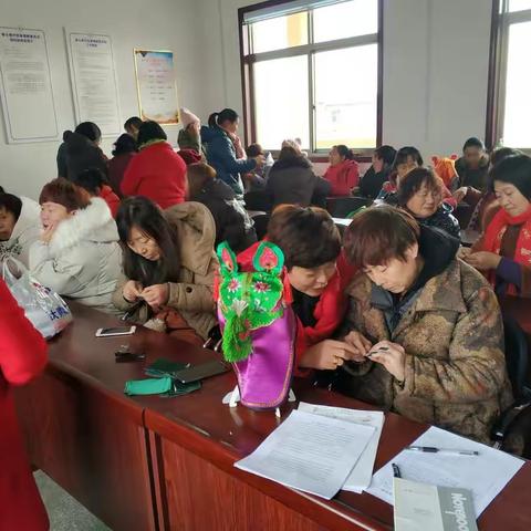 猗氏镇手工艺技能培训开班了~~