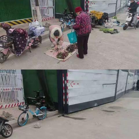 洪山区张家湾街“门前三包”2月日常整治