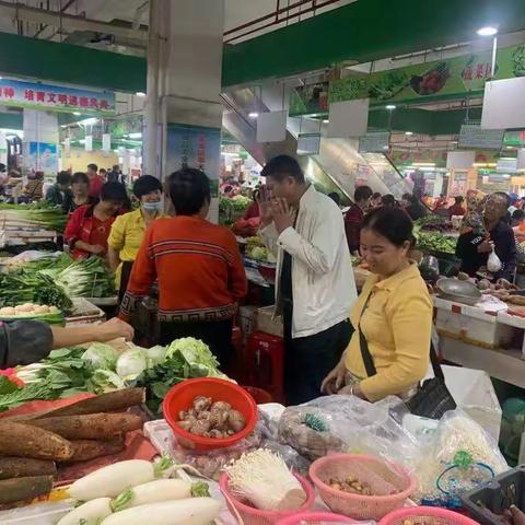 琼山分局近期保供稳价工作开展情况