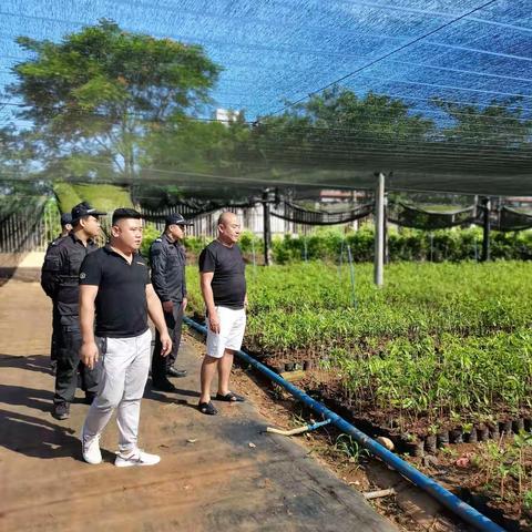 集团安保中心六月份对红旗安保部基地安防巡查与纪律作风整顿工作