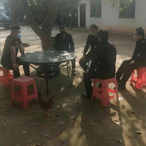 二0二0年二月第一期红旗安保部（疫情防控工作实地慰问与安排工作）暨要