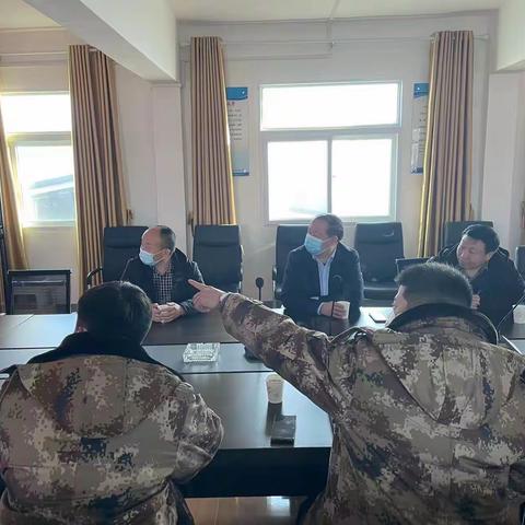 三门峡市应急管理局党委书记、局长刘向东带队检查三门峡锦江矿业有限公司双预防信息化工作开展情况