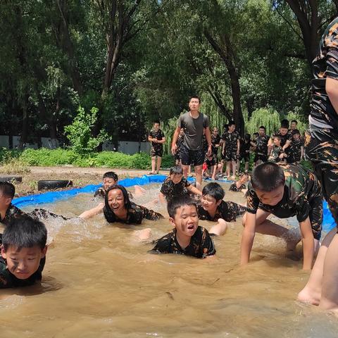 baby威武夏令营活动第四天