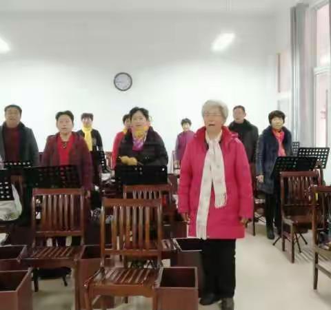 阜阳市老年大学葫芦丝中级班期末学习果汇报，师生联欢会图片