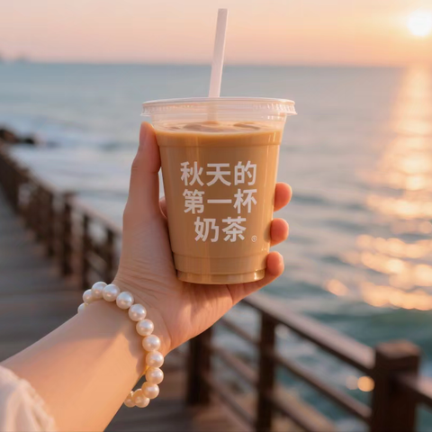 当奶茶暖了秋风，雪花便醉了天涯