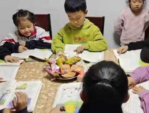 油田十中一年级六班梦想七组家庭阅读会