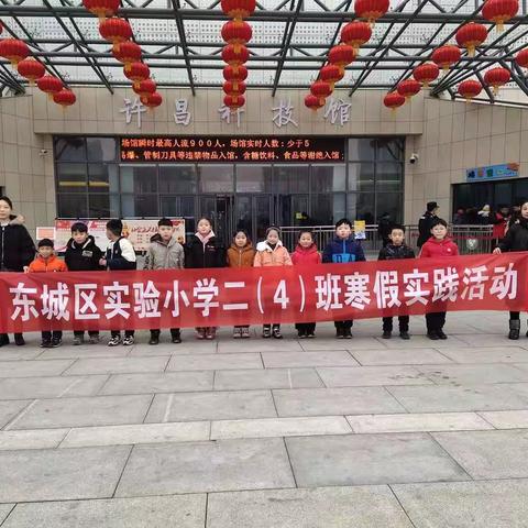 东城区实验学校二（4）班寒假实践活动