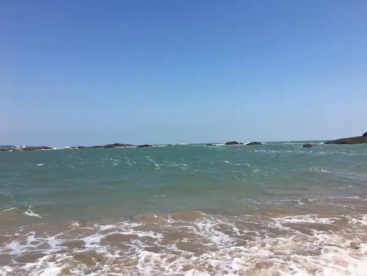 不惧错走！直抵围头湾！碧水蓝天：美！美！美！