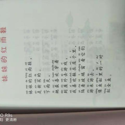 前郭县实验小学一年一班☞启航班☜姜凯鑫★凯旋归来★家庭读书会第十九期 《妹妹的红雨鞋》