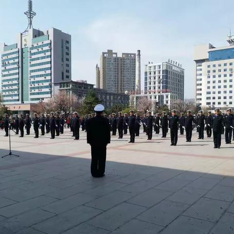 出警仪式即将开始之二