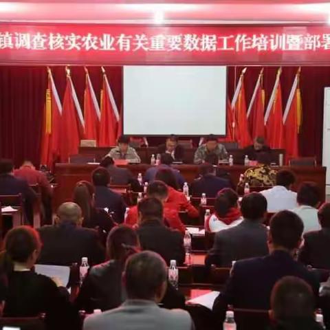 进化镇召开调查核实农业有关重要数据工作培训暨部署会