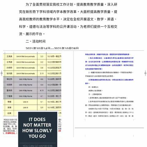 乘学本教学之风，创魅力英语课堂——一实小学部英语教研组磨课纪实