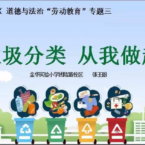 【劳动教育】垃圾分类  从我做起