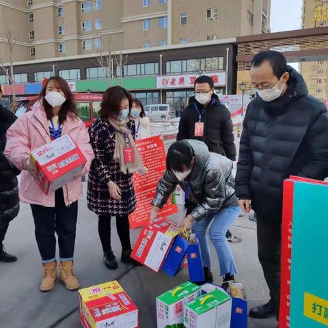 区民政局慰问疫情防控一线人员