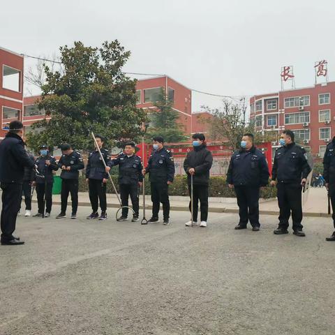 【两看两讲两比】加强反恐防暴演练  维护校园安全稳定——长葛实验中学联合长兴派出所开展反恐防暴应急演练