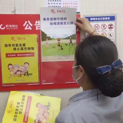 【创文在行动】电梯里的宣传栏“上新了”