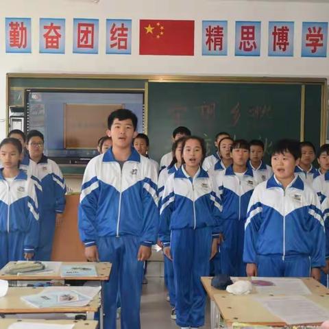 高楞第二中学 守望乡愁 共度中秋 经典诵读