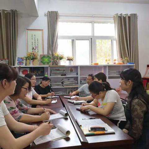 夏日微风润心田  教研活动促成长——水寨小学语文教研活动