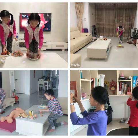 我们的居家劳动记录卡