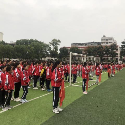 “拥抱新时代，争做好队员”——枝江市百里洲小学10.13建队日活动