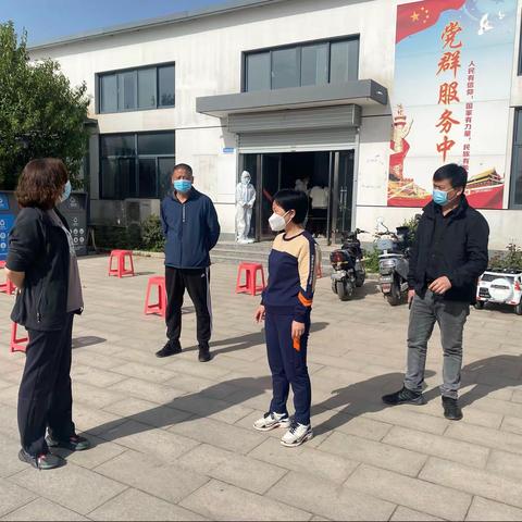 市领导王建霞持续到北安庄乡督导指导全员核酸采集工作