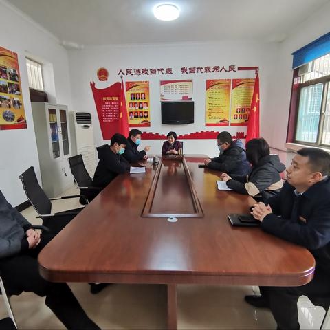 王建霞到北安庄乡调度“两委”换届工作等重点工作