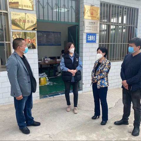 市领导王建霞持续到北安庄乡督导指导全员核酸采集工作