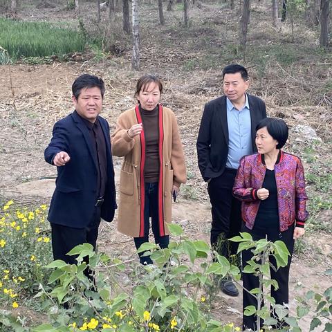 市领导王建霞到北安庄乡督导大野线环境整治提升工作