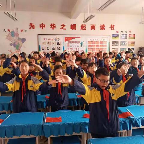 六（1）班苗苗中队“唱支红歌给党听  班班有歌声”主题系列活动