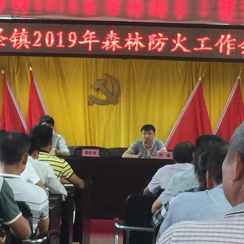 南圣镇召开2019年森林防火会议