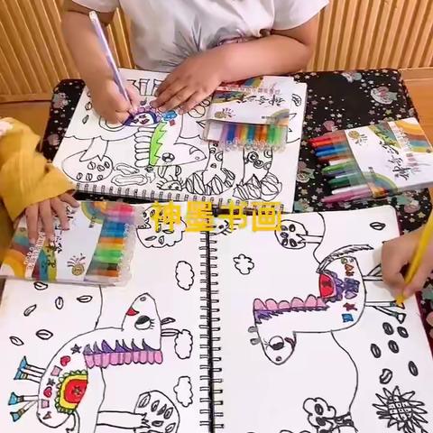 神墨书画启智大班学员作品