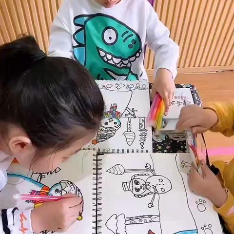 启智大班学员绘画作品