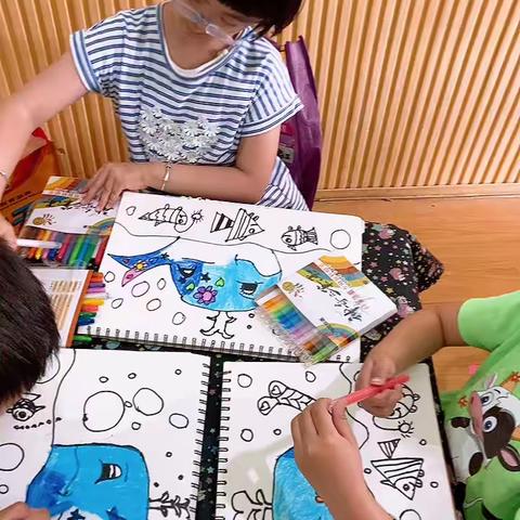 神墨书画启智学员作品