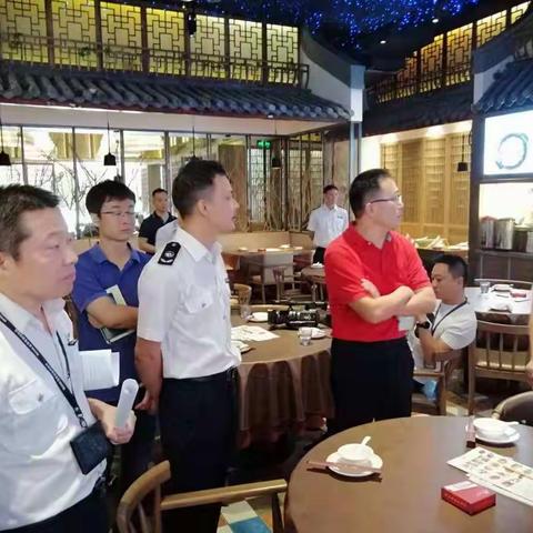 “星期三查餐厅”专项行动突击检查梅林卓悦汇餐饮店