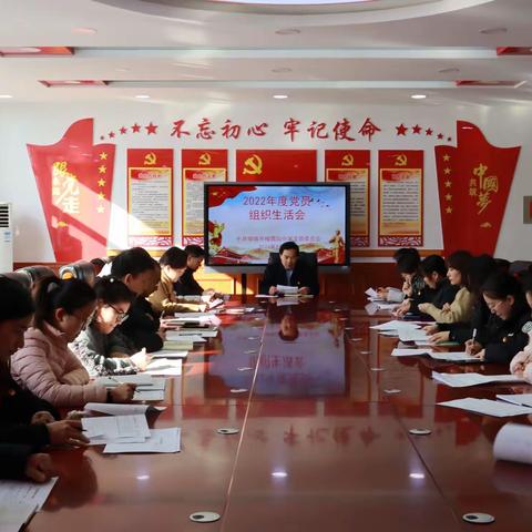 学深细悟党的二十大精神  开好开实组织生活会———接驾山小学党支部召开2022年度组织生活会暨民主评议会