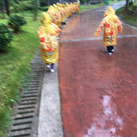 孩子们对学习是风雨无阻，胡老师的美食永远是那么好。