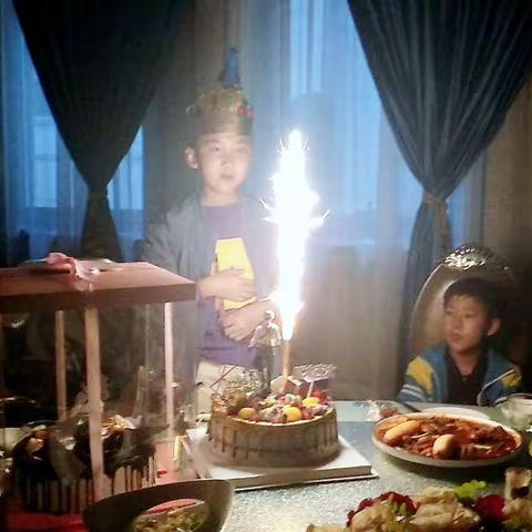 我家有儿初长成――陈卓阳12岁生日寄语！