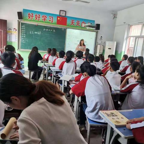 追求卓越，绽放精彩～记滨河小学数学公开课