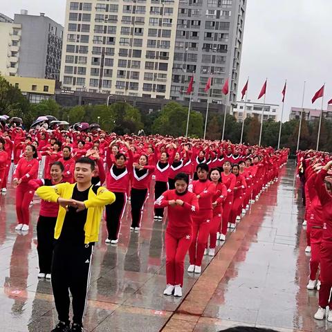 余江区广场舞协会12月8日志愿者活动纪实