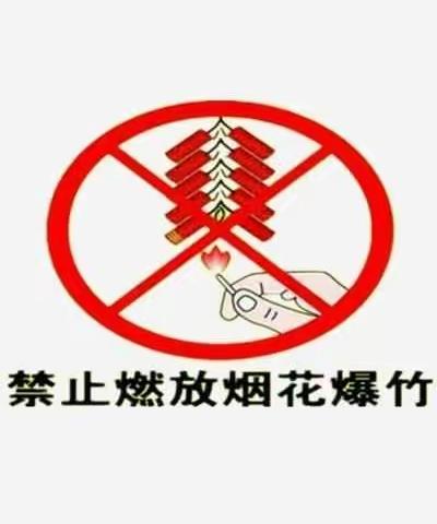 坟坨学区王家湾小学“禁止燃放烟花爆竹”致家长的一封信