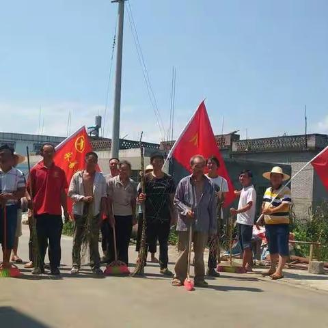 佛滩片区马路村总动员扎实做好路域环境整治工作