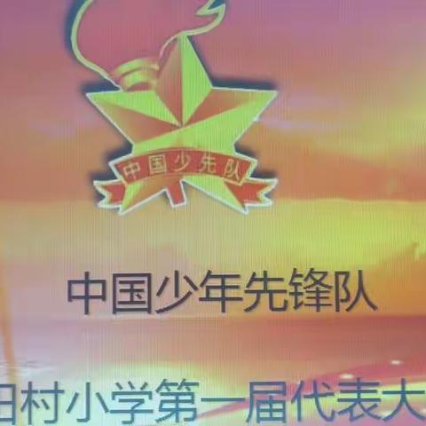 桥东田村小学第一届代表大会