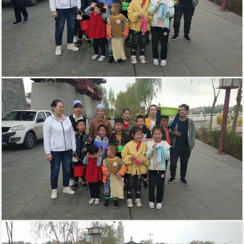【灵武是我家，文明靠大家】灵武市第七小学一（5）班亲子活动二组
