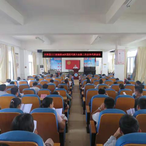 共青团海口市琼山区三门坡镇第十八次团员代表大会胜利召开