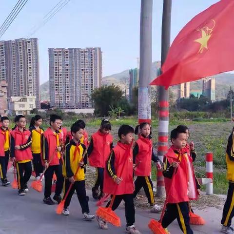 “喜迎二十大，青春志愿行”连州镇第九小学开展学雷锋主题活动