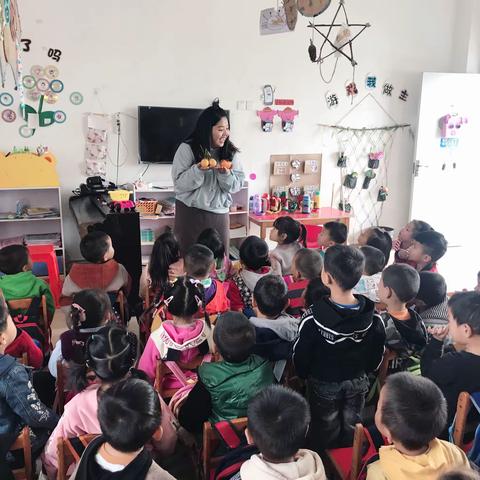 沟墩镇实验幼儿园中二班“牛心柿的故事💫”生成课程