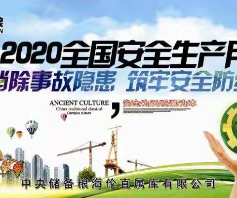 中央储备粮海伦直属库有限公司开展2020年安全生产宣传咨询日活动